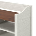 thumbnail image 4 of Shoe Rack and Bench White Distressed | Furniture Dash, 4 of 5
