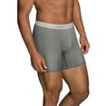 thumbnail image 4 of Fruit of the Loom Men's EverLight Go Active Boxer Briefs, 3-Pack, 4 of 5