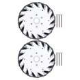 thumbnail image 1 of La rueda omnidireccional de 6 pulgadas y 152 mm se utiliza para conducir la rueda omnidireccional de varios robots pequeños 141652 izquierda, 1 of 10