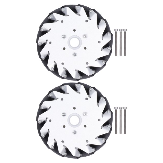La rueda omnidireccional de 6 pulgadas y 152 mm se utiliza para conducir la rueda omnidireccional de varios robots pequeños 141652 izquierda