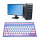 thumbnail image 4 of TecladoSilencioso Y Delgado, Mini Teclado Inalámbrico Portátil Para Tableta Y Teléfono IOS Recargable, 4 of 7