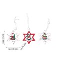 thumbnail image 3 of HOARBOEG Mini Christmas Pendant Christmas Tree Small Pendant 9 Pack Christmas Decoration, 3 of 7