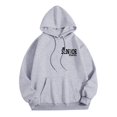thumbnail image 4 of Futezty Graphic Hoodie For Women Sweatshirt Pullover Tops With Pockets, 4 of 5