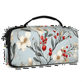thumbnail image 2 of Herdesigns Vintage Flower Carry Case Compatible with Nintendo Switch 2, with 20 Game Card Slots, Fruit Floral Portable Travel Carrying Case Pouch for Accessories & Games, 2 of 8