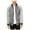 Grey - gsg, variant on Ring Of Fire Mens Colorblock Knit Bomber Jacket, Grey, Large