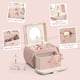 thumbnail image 3 of Joyero musical con cajón, bailarina y calcomanías para decoración de recámara, regalos, color rosa, 3 of 8