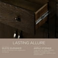 thumbnail image 6 of Maven Lane Felix Rustic Wooden Sideboard in Weathered Brown Finish, 6 of 6