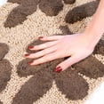 thumbnail image 4 of Chesapeake Monte Carlo 2pc Linen & Chocolate Bath Rug Set (21"x34" & 17"x24"), 4 of 6