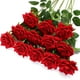 thumbnail image 1 of Ramo de rosas artificiales Yeacher 12 rosas de terciopelo con tallo largo, 1 of 7