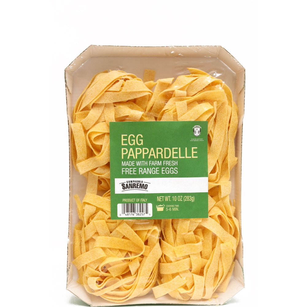 SAN REMO EGG PASTA PAPPARDELLE, 10 OZ