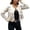 Beige, variant on Suede Fringe Snap Button Cardigan for Women, Lapel Collar Long Sleeve, Elegant Slim Fit Fall Outerwear, 1 Piece, S-XL