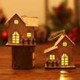 thumbnail image 4 of DIY regalos de Navidad, iluminación, decoraciones navideñas, árbol colgante, artesanías, adornos luminosos de madera para casa, vacaciones, 4 of 4