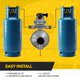 thumbnail image 3 of Regulador de propano Fairview GR-9984 para RV con doble tanque, 345.000 BTU, 3 of 9