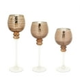 thumbnail image 1 of Votive Holder (Set of 3) 13"H, 15"H, 16.5"H Glass, 1 of 1