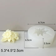 JDH Silicone Flower Silicone Candle Mold Soap Wax Making Aromatherapy Decor Crafts Home H8I8