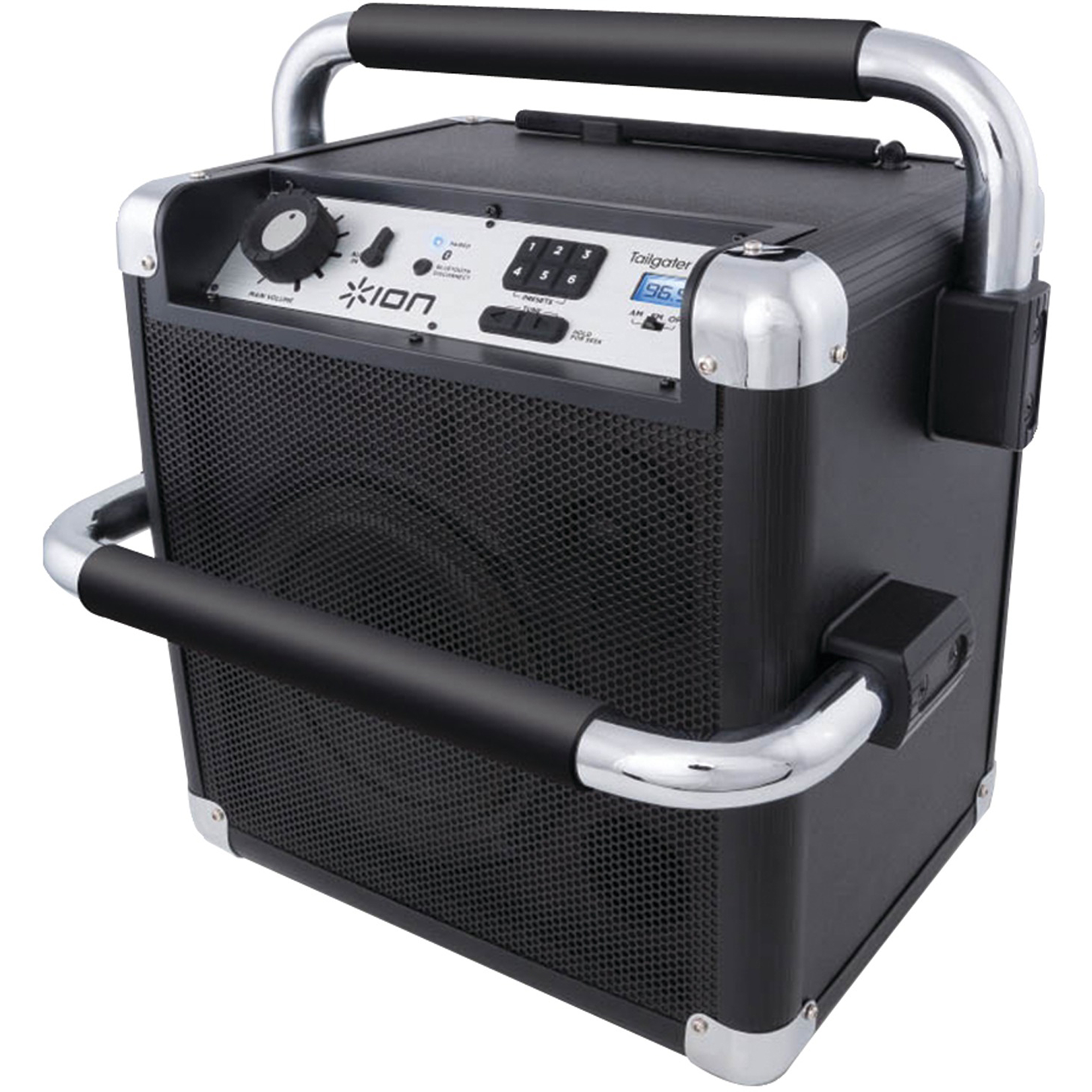 ION IPA30ABK Tailgater Active Wireless Speaker System, Black