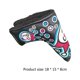 thumbnail image 3 of PU Golf Club Cover Durable Golf Putter Cover Accesorios deportivos (Negro), 3 of 6