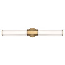 51153HB Hinkley Lighting Facet - 40W LED Large Bath Vanity in Modern Style - 32 Inches Wide by 5 Inches High-Heritage Brass Finish