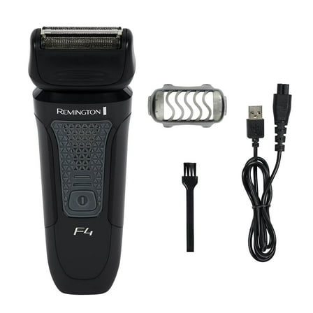 REMINGTON F4 Style Series Electric Foil Shaver with Graphite, Cordless and Rechargeable, Close and Comfortable Shave for Men