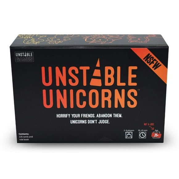 Juego de cartas Unstable Games Unstable Unicorns NSFW Edition