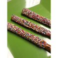 thumbnail image 1 of Chocolate Covered Pretzel Rods Rainbow Non Perials colored Theme 16 Pieces, 1 of 3