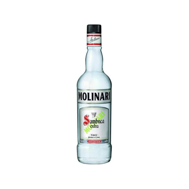 Paquete de 3 Molinari Licor Molinari Sambuca Extra Dulce 700 ml