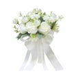 thumbnail image 5 of S SERENABLE Wedding Bouquet Bridal Bouquet Central Pieces Bride Flower Artificial Flower for Party Valentine's Day Anniversary Outdoor House Outdoors A, 5 of 8