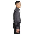 thumbnail image 3 of Devon & Jones DG535 Men's CrownLux Performance Tonal Mini Check Woven Dress Shirt-Carbon-4XL, 3 of 3