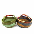 thumbnail image 1 of Bolga Market Basket Large Mixed Colors, 1 of 7
