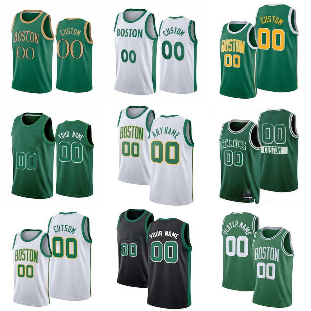 NBA_ 75th Custom Jersey Boston''Celtics''MEN 71 Dennis Schroder Jayson 0  Tatum 10 Josh Richardson 41 Juancho Hernangomez Basketball''nba''print 