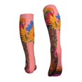 thumbnail image 2 of Bixox Cowboy Boots With Flowers Print Compression Socks,Compression Socks Women & Men Circulation for Medical,Running,Athletic, 2 of 7