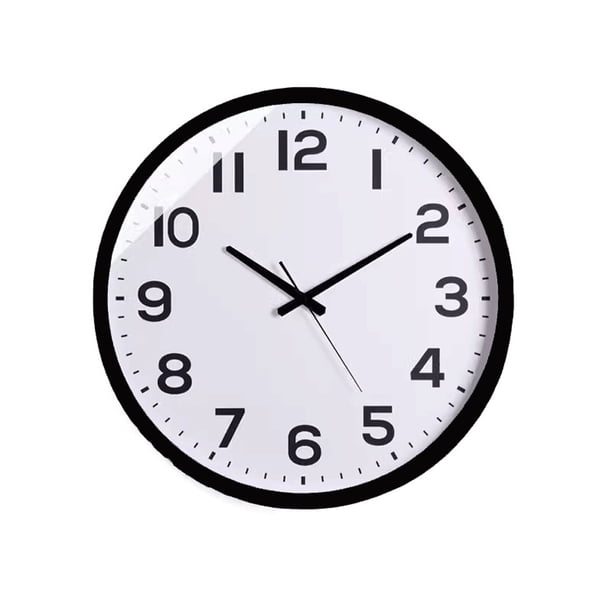 Reloj de pared grande y sencillo, elegante y silencioso for la sala de estar, reloj de pared for el vestíbulo, reloj de gran tamaño adecuado for salas de estar y salas de estudio