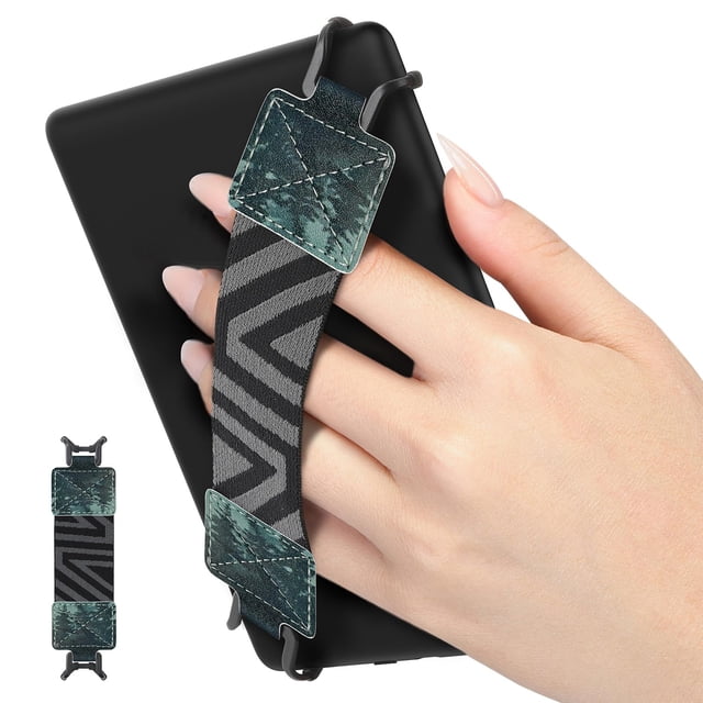 Correa de mano MoKo Security para lectores electrónicos Kindle de 6 a 8 pulgadas, color verde