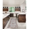 thumbnail image 4 of Lennox 2' x 8' Washable Runner, Pale Blue and Ivory, 4 of 6