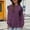 Purple, variant on Sweaters for Women Solid Color Crew Neck Knit Pullover Sweater Soft Comfortable Casual Winter Warm