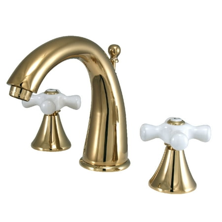UPC 663370066481 product image for Kingston Brass KS2972PX 8 in. Widespread Bathroom Faucet  Polished Brass | upcitemdb.com
