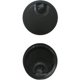 thumbnail image 3 of Tapa pasacables Alambre redondo Ø50mm para empotrar en mesa de escritorio Organizador de cables para muebles Negro Metal cepillado Pasacables Tapacables Pack de 4, 3 of 5