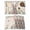 Off White, variant on Bunny Easter Placemats Set of 6, Spring Floral Eucalyptus Leaves Rustic Placemats for Dining Table, Place Mats for Kitchen Tabletop, Waterproof Wipeable Dining Table Mats Set
