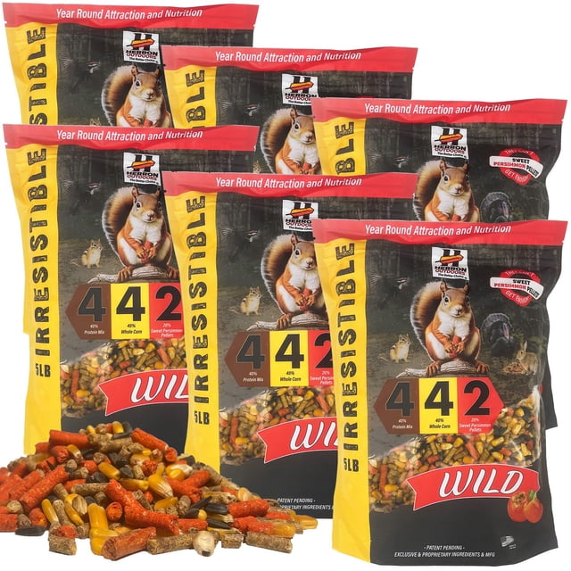 Alimento para Ardillas H HERRON OUTDOORS 2,3 kg (paquete de 6)