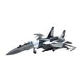 thumbnail image 2 of 1/100 Russian SU35 Fighter Metal Airplane Fighter with Stand Aircraft Model for, 2 of 10