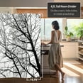 thumbnail image 5 of Oriental Furniture 6 ft. Tall Trees Double Sided Room Divider - 3 Panel, 5 of 5