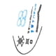 thumbnail image 4 of Marco de bastidor invertido, marco de bastidor invertido de 2,5 pulgadas Marco de bastidor invertido para drones Marco de bastidor invertido para drones RC elaborado con cuidado, 4 of 12
