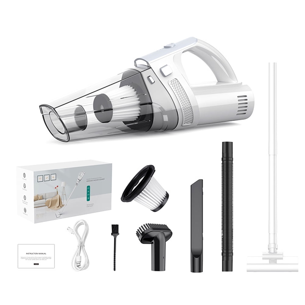 Costech Electronics Car Vacuum Cleaner, 120W Powerful Suction Handheld,  Multifunctional and Portable for Wet and Dry Materials with 16.4ft power  cord, two Filters and a Carry Bag 