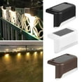 thumbnail image 2 of 1x Outdoor Solar LED Deck Lights Garden Pathway Stair BEST Lamps Fence Step, 2 of 6