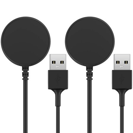 [2-Pack] Charger Compatible with Samsung Galaxy Watch 4/4 Classic Watch 3 Active 1 2 SM-R500 SM-R830 SM-R820