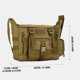 thumbnail image 5 of Mochila de Cintura Militar, Bolso de Cintura con Múltiples Cremalleras, Impermeable, Portátil, para Viaje, con Correa Ajustable, Tela de Nailon resistente, para Salir, en color negro, 5 of 8