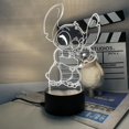 thumbnail image 1 of Disney STITCH & LILO figura de luz nocturna Led 3D para niños, decoración de habitación de cama, lámpara de Anime 3d, regalo de cumpleaños y Navidad para niños, 1 of 3