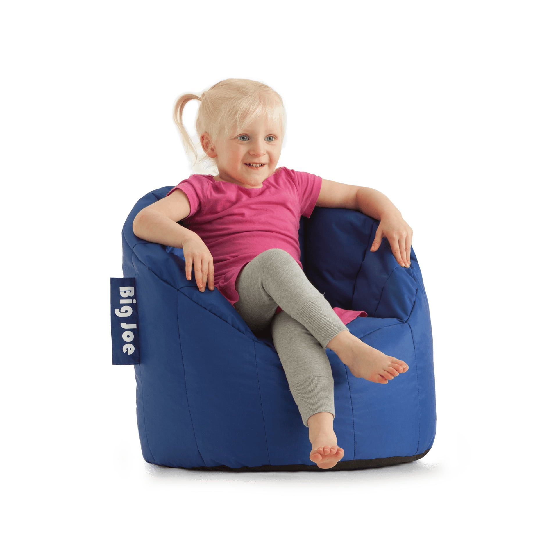 Big Joe Milano Child-Sized Bean Bag Chair, Durable Woven Polyester