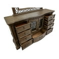 thumbnail image 5 of Magnussen Home Durango Willadeene Brown Drawer Dresser With Shaped Mirror, 5 of 11