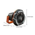 thumbnail image 5 of EUDIDV Portable Lighted Fans​ Outdoor Fan Light Multifunction Convenient Outdoor Camping Fan Usb Rechargeable Fan Field Tent Ceiling Fan Light;Fans with Illumination, 5 of 7